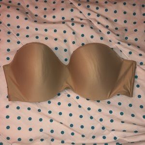 Nude Strapless Bra